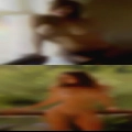 Woman man wrestling