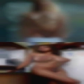 Girl masterbeating out white
