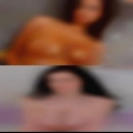 White women eats black from