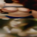 Girl masterbeating out white
