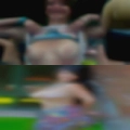 Girl shoving weird things the