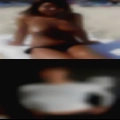 Female naked with just purse